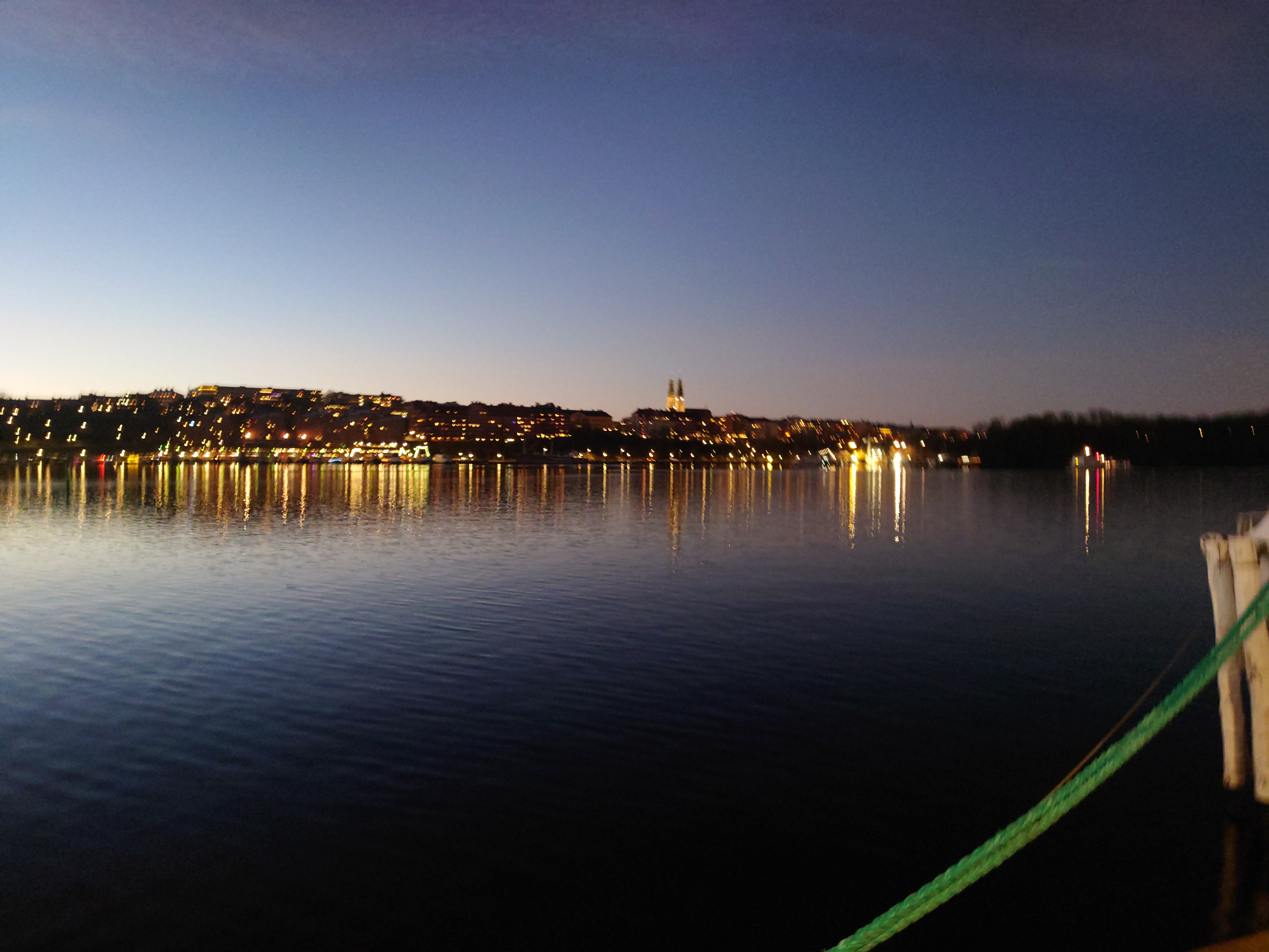 Riddarfjärden i ett fantastiskt morgonljus